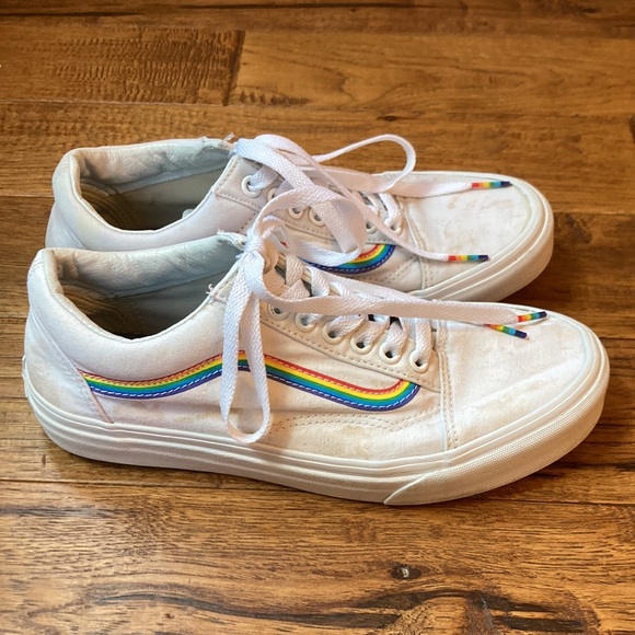 Vans Shoes - Vans Old Skool 1st Edition Pride Rainbow 2018 Limited Low Top Sneakers Size 9